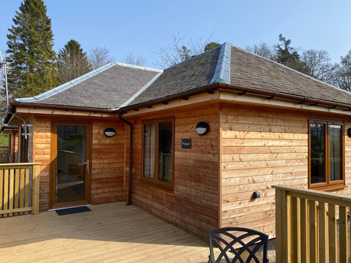 Pheasant Lodge With Hot Tub Forgandenny Buitenkant foto